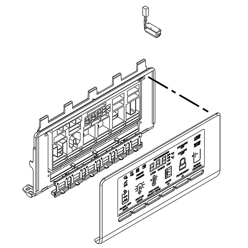 Refrigerator Dispenser User Interface Control