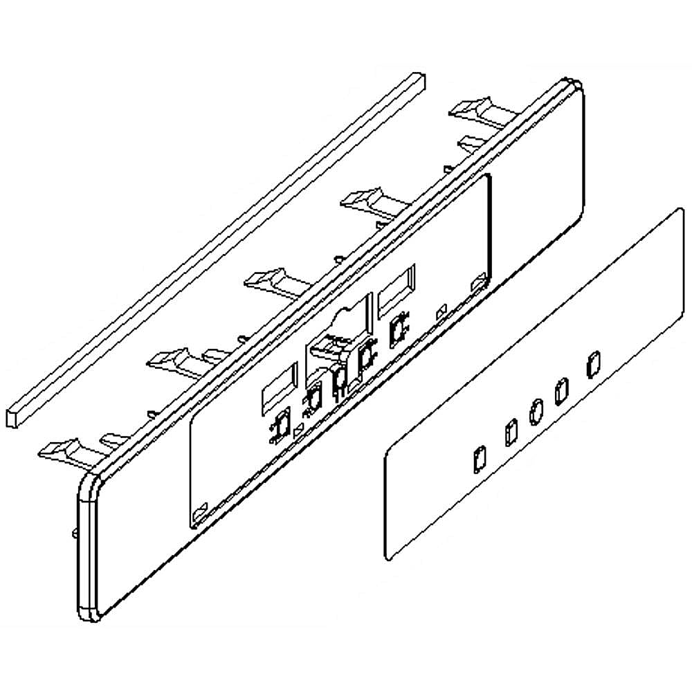Part #w10827244, Refrigerator Housing / 17.50 x 3.75 x 3.00