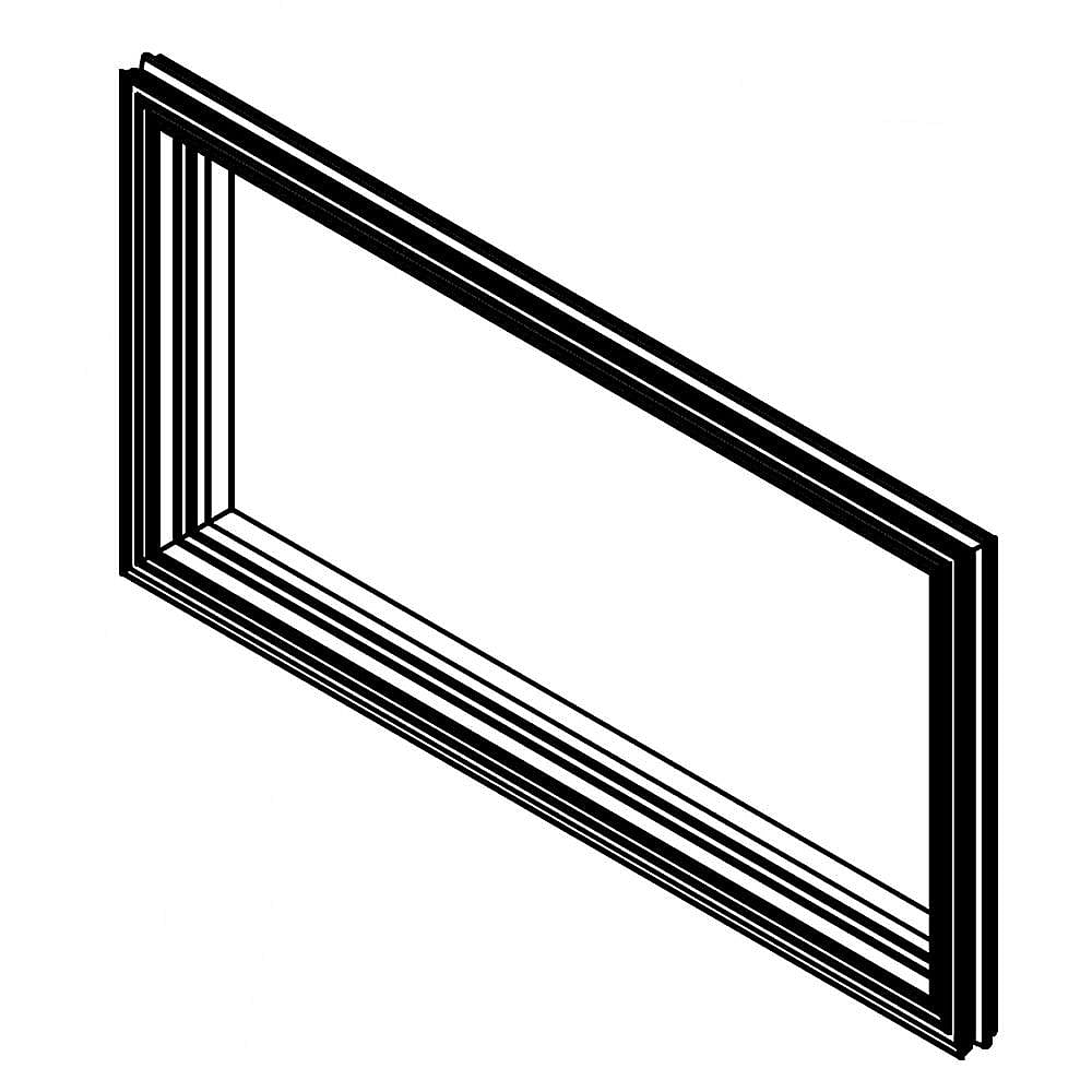 Part #w10832385, Door Gasket / 23.00 x 20.00 x 2.50