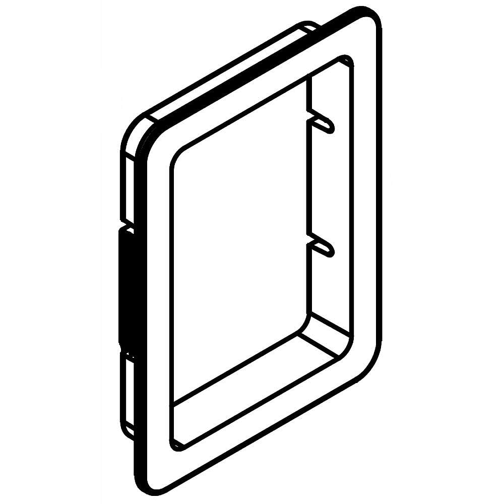 Part #w10834283, Retainer-Doo / 3.00 x 2.25 x 0.50