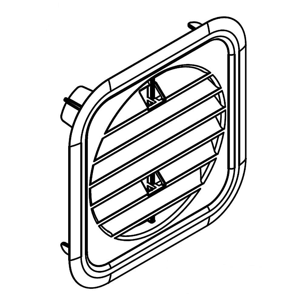 Part #w10835558, Tunnel Assembly / 6.50 x 6.50 x 1.00