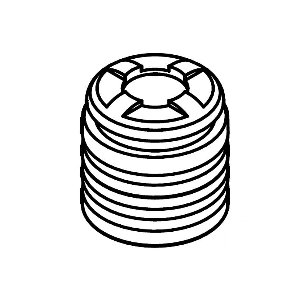 Part #w10836504, Refrigerator Compressor Grommet / 1.00 x 1.00 x 0.75