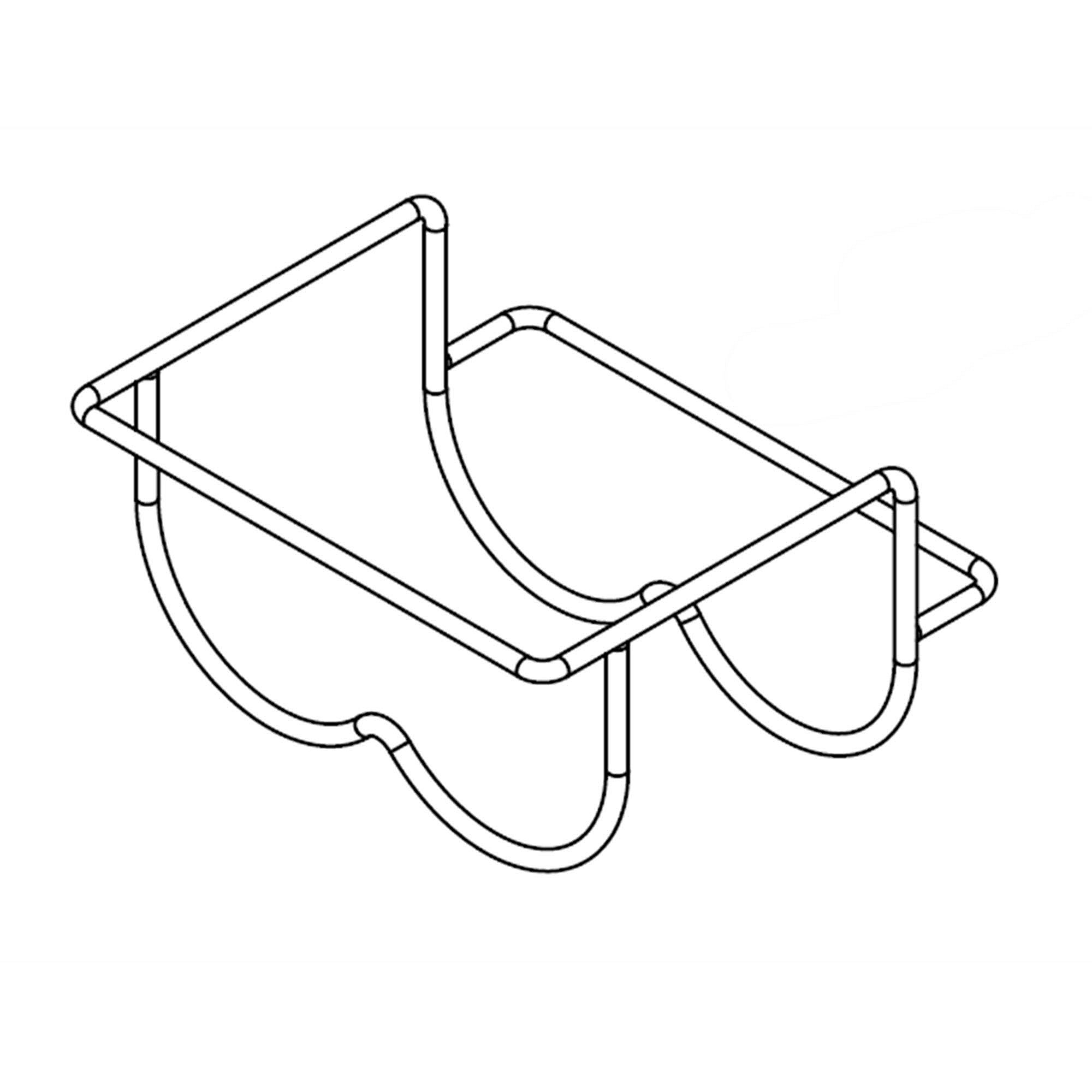 Part #w10837214, Wine Rack-Tu / 7.50 x 7.25 x 4.50