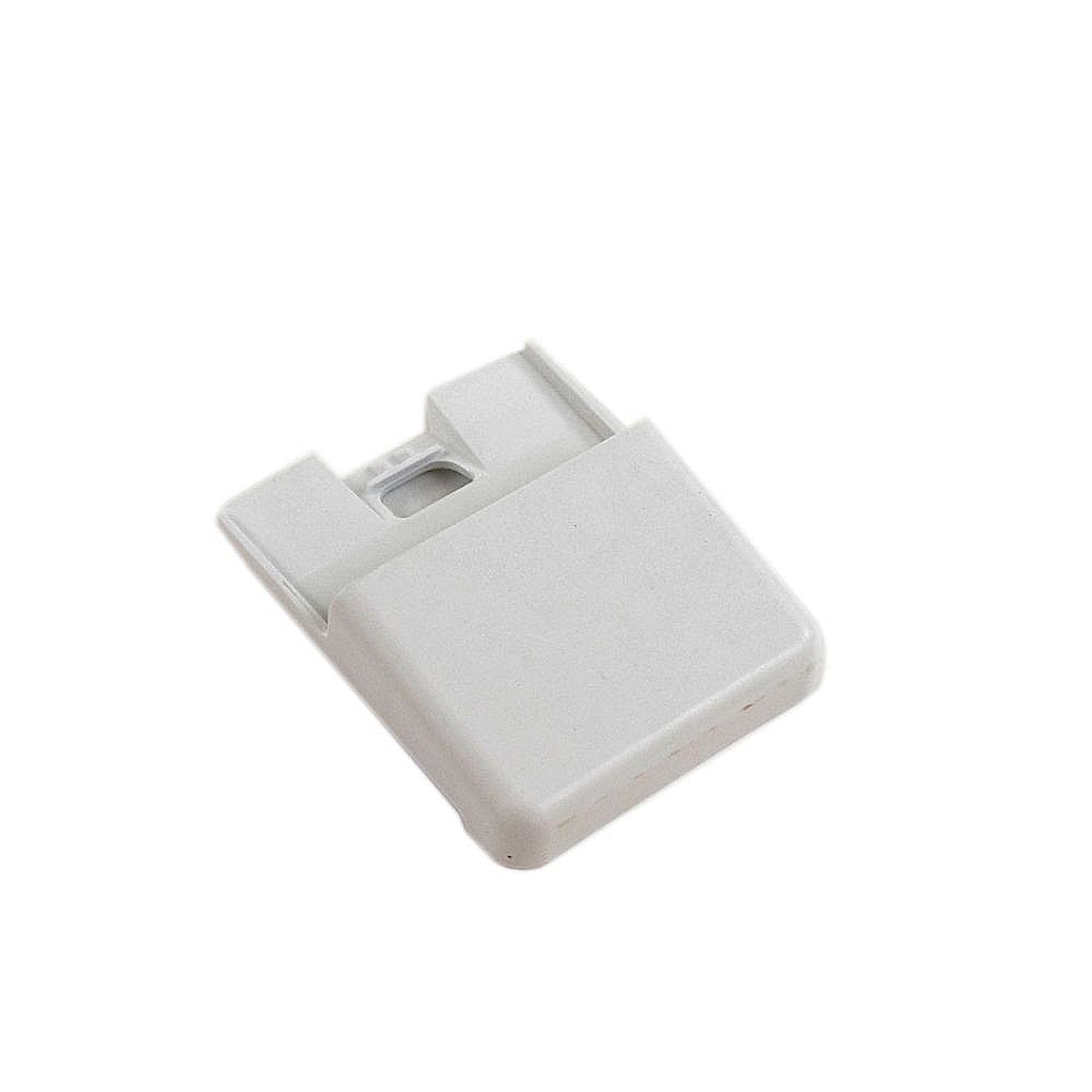 Part #w10838039, Refrigerator Door Shelf Rail End Cap / 3.75 x 3.00 x 0.75