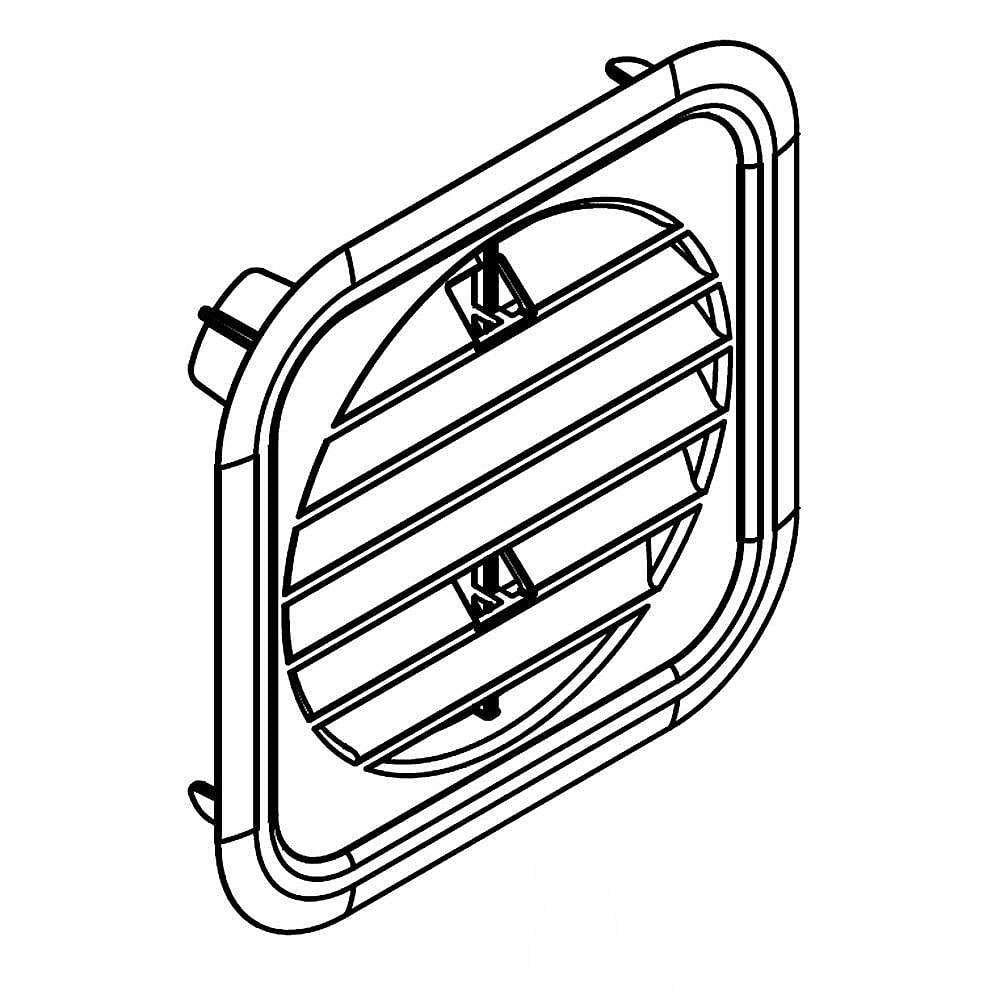 Part #w10838745, Tunnel Assembly / 6.50 x 6.25 x 1.00