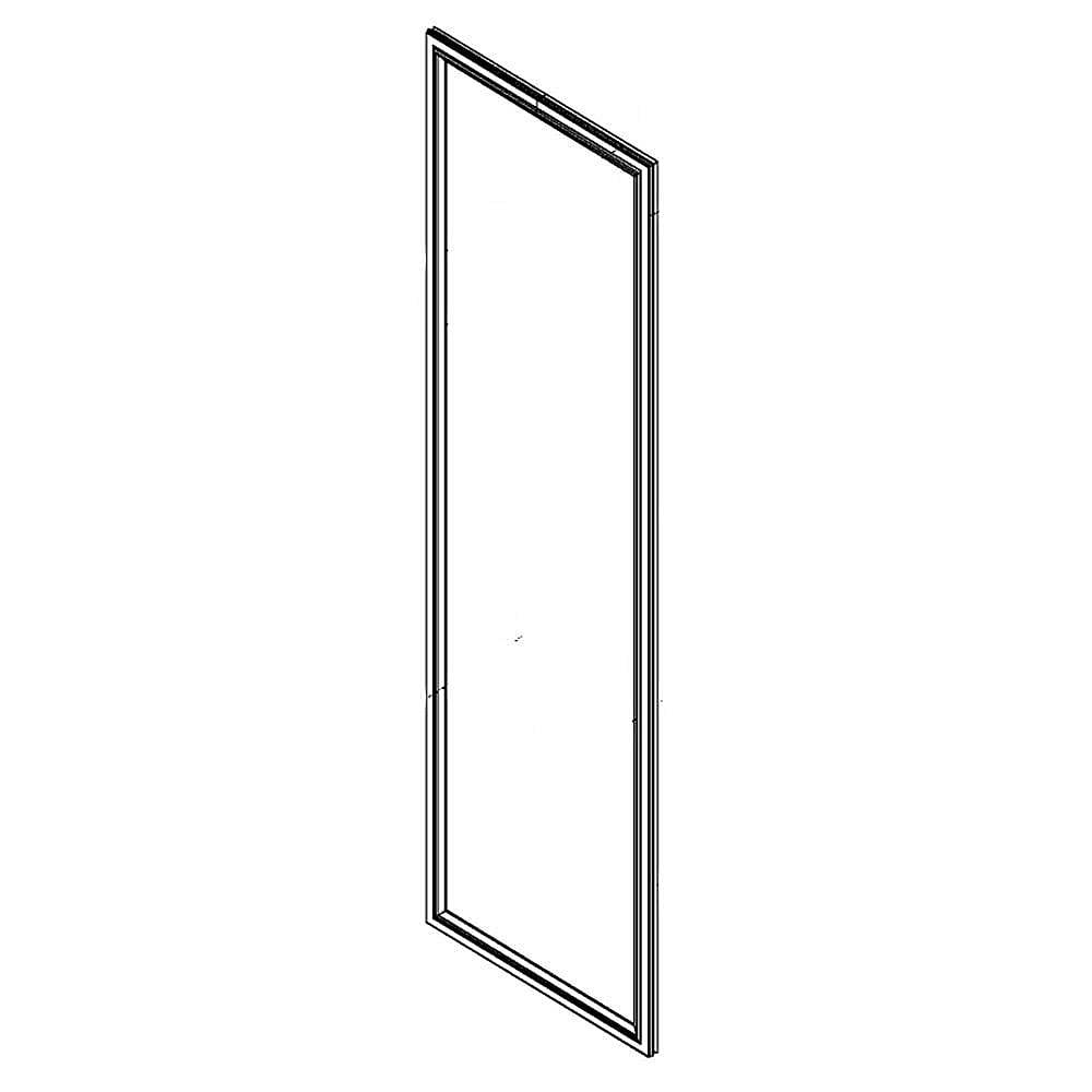 Part #w10840101, Refrigerator Door Gasket / 30.00 x 19.00 x 2.00