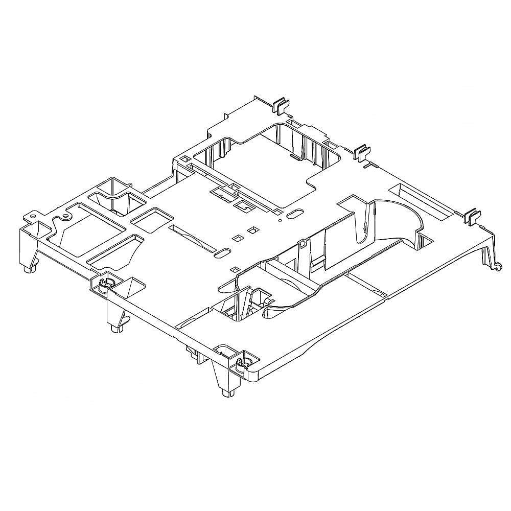 Part #w10842950, Refrigerator Housing / 17.44 x 2.88 x 16.88