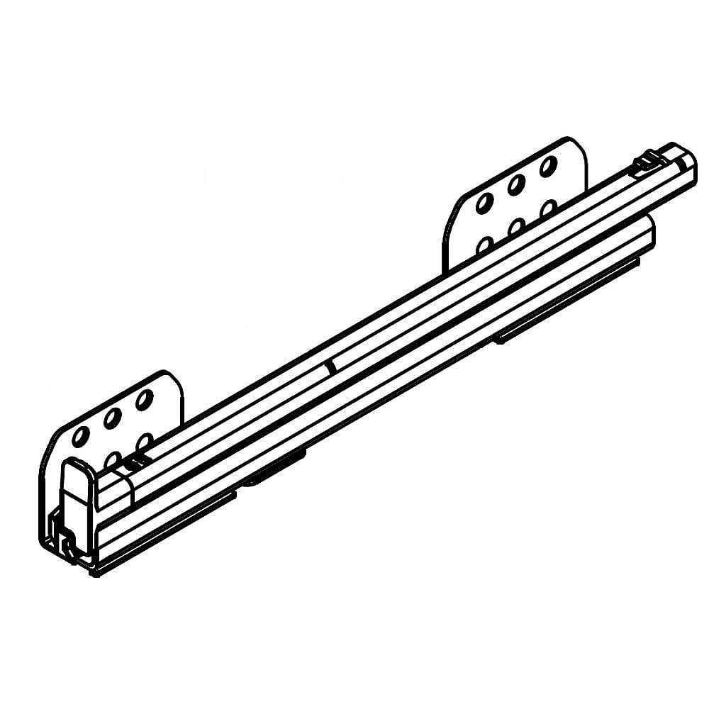 Part #w10843718, Glide, Platter (Left Hand) / 12.00 x 1.25 x 1.75