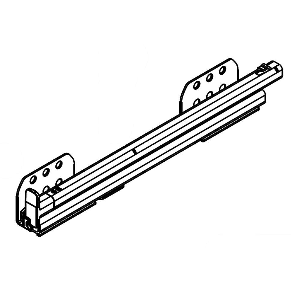 Part #w10843722, Glide, Platter (Left Hand) / 12.00 x 1.25 x 1.75