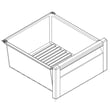 Refrigerator Freezer Drawer W10846447