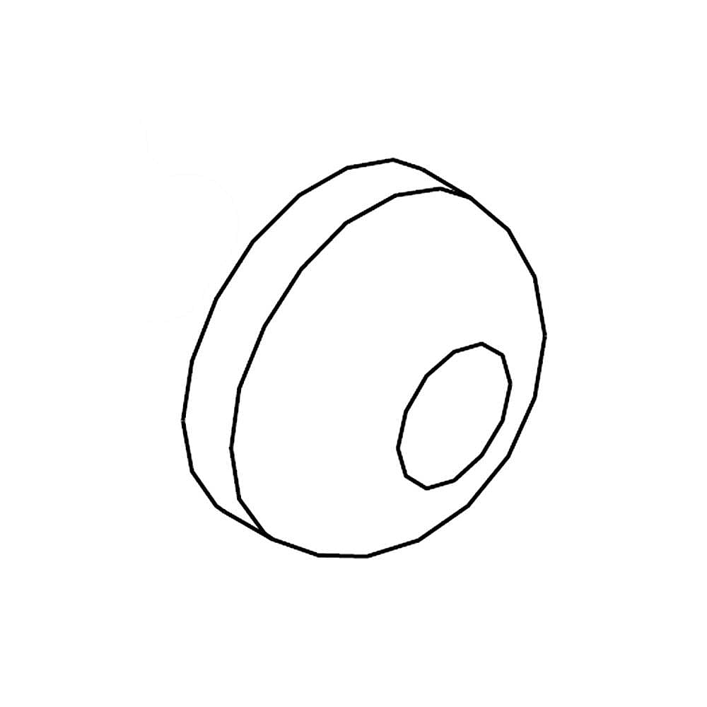 Photo of GE Part #w10853677, Refrigerator Cap Screw | 0.50 x 0.50 x 0.25 from Repair Parts Direct