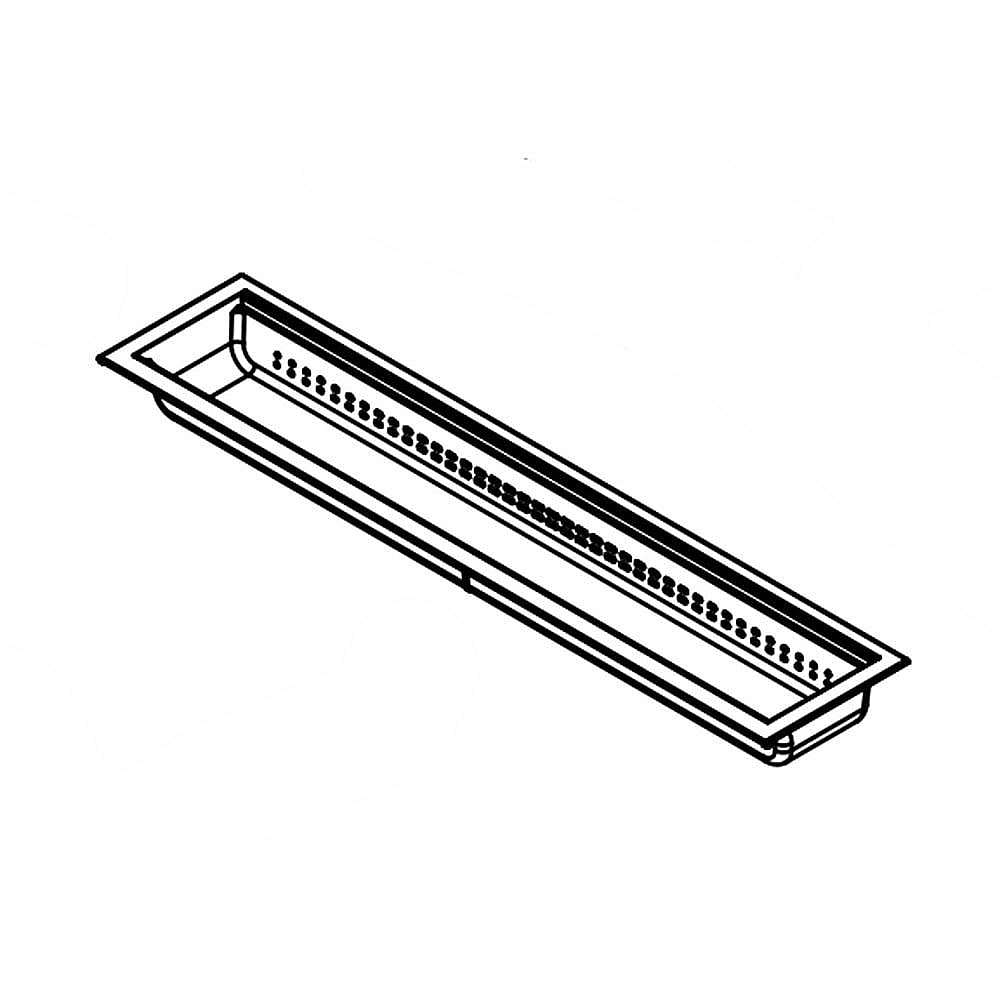 Part #w10858273, Refrigerator Snack Drawer (Replaces W10727405, W10780178) / 8.50 x 3.75 x 40.50