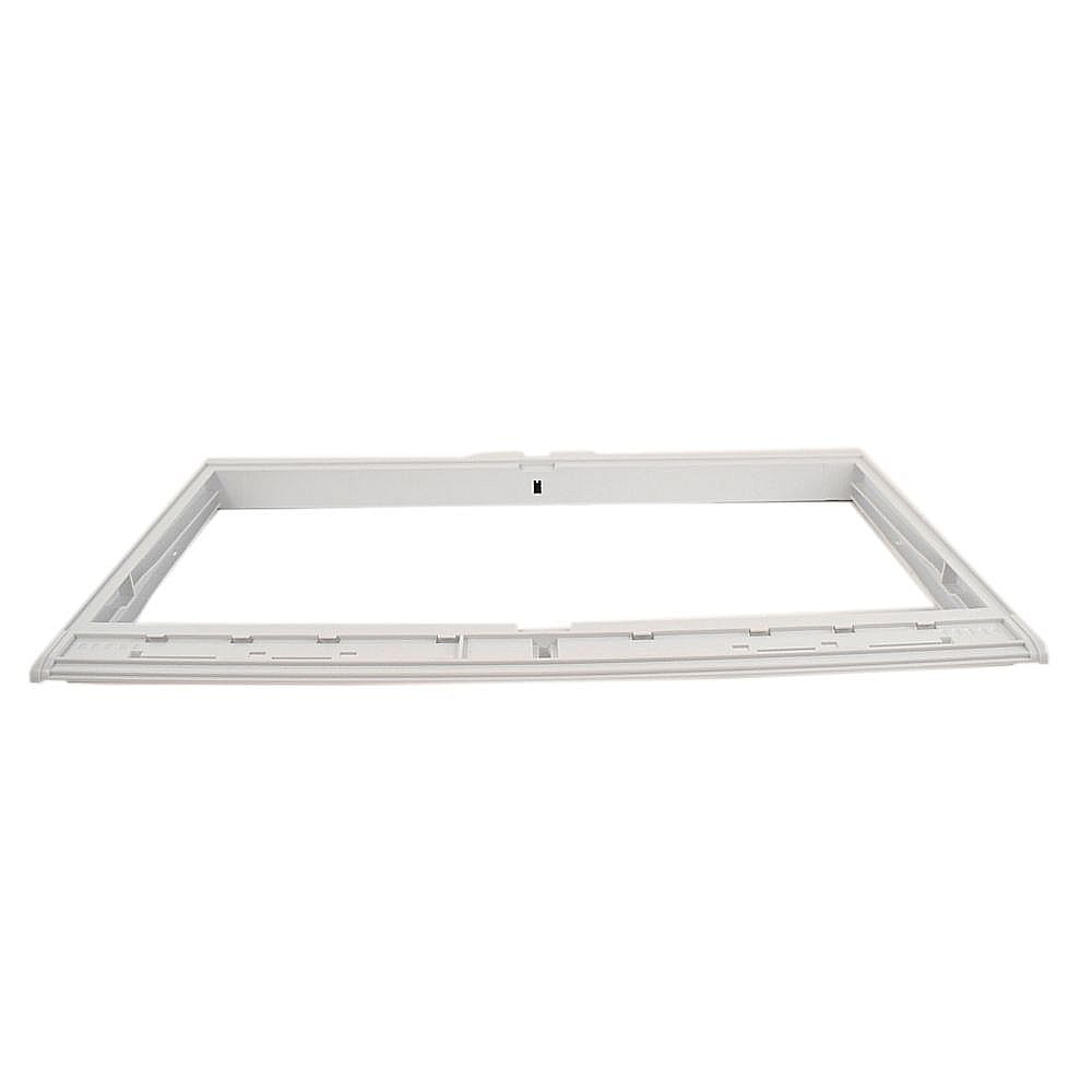 Part #w10858393, Refrigerator Crisper Drawer Cover Frame | 17.44 x 3.38 x 34.69