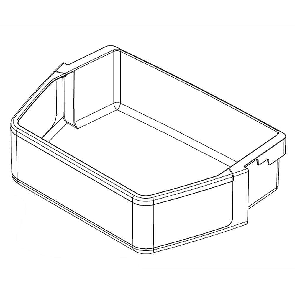 Photo of GE Part #w10860198, Refrigerator Door Bin | 13.82 x 5.69 x 17.13 from Repair Parts Direct