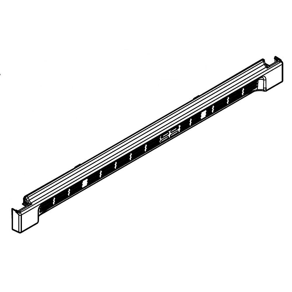 Part #w10860791, Refrigerator Grille | 3.44 x 2.82 x 42.94