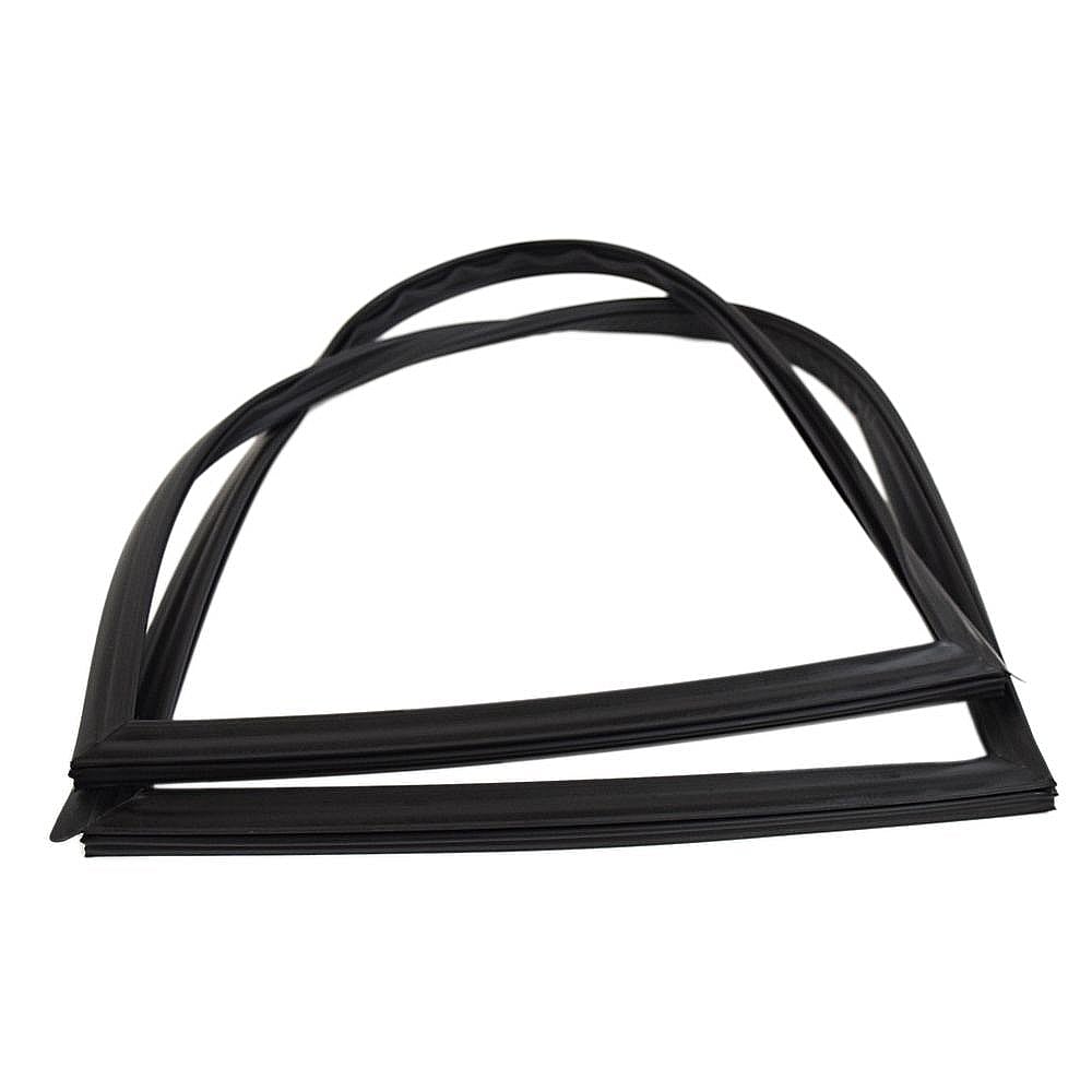 Part #w10861004, Refrigerator Door Gasket (Black) / 43.50 x 21.50 x 1.50