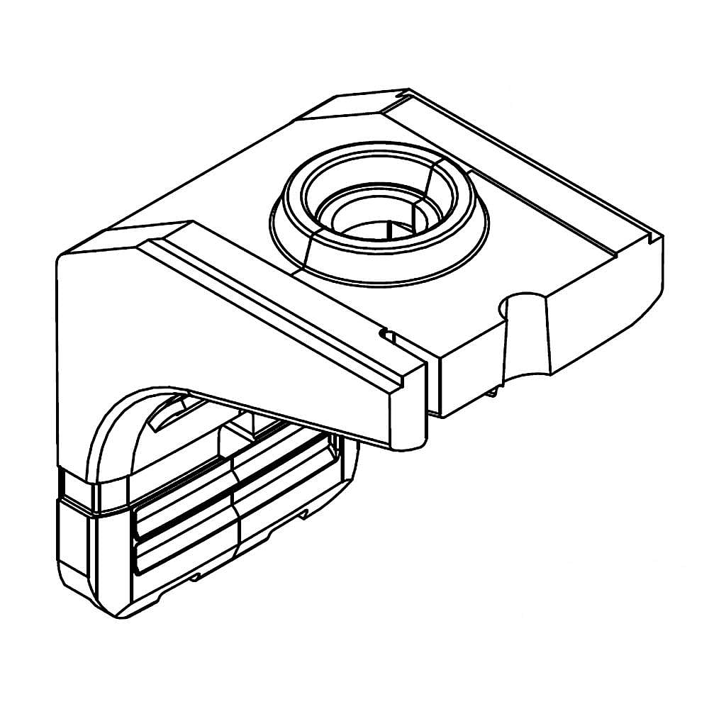 Part #w10861170, Refrigerator Air Duct Diffuser (Replaces W10633587) / 11.62 x 7.68 x 8.25