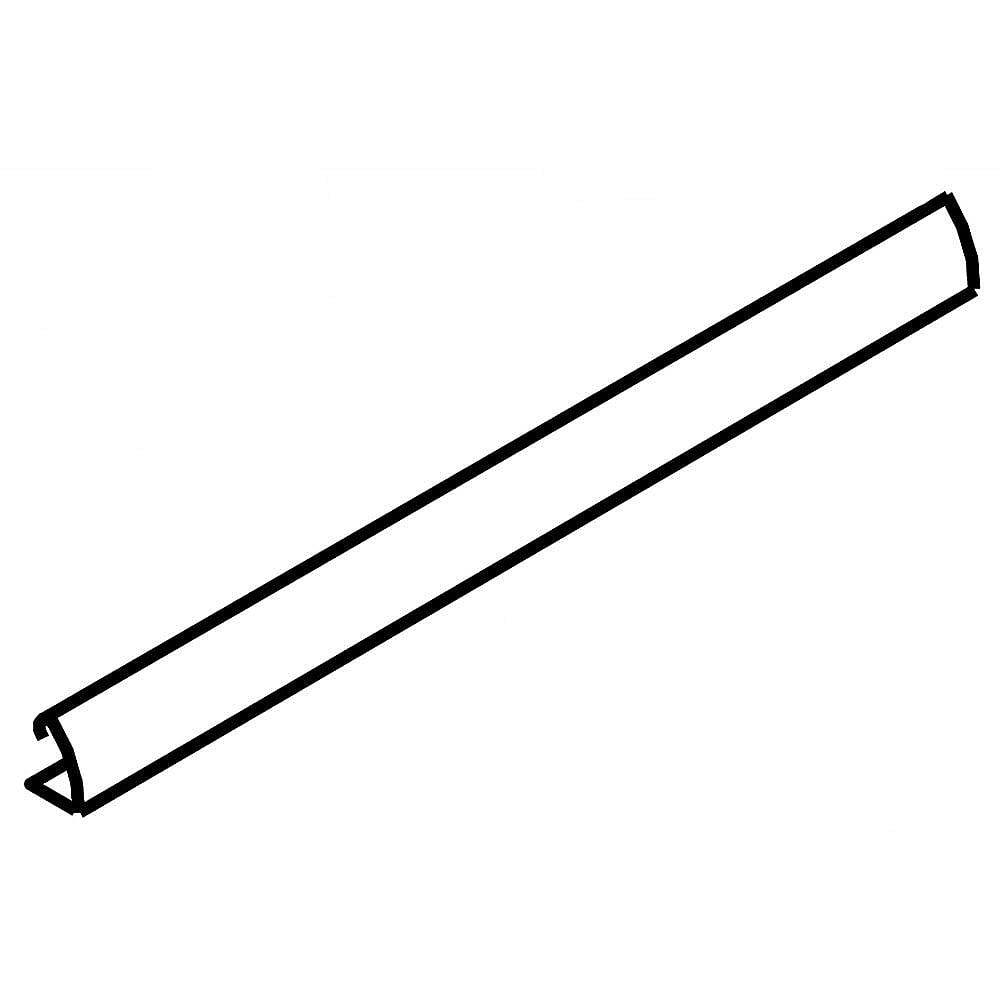 Photo of GE Part #w10861746, Refrigerator Pan Trim | 16.20 x 1.00 x 1.00 from Repair Parts Direct