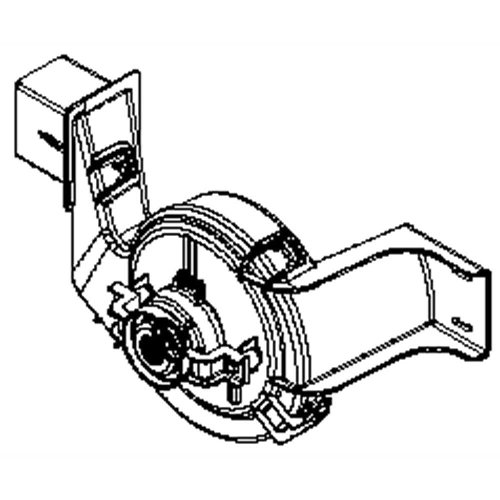 Refrigerator Evaporator Fan Motor and Bracket Assembly