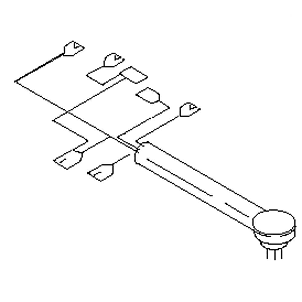Part #w10871583, Ikea Wire Assy-Au / 13.25 x 1.00 x 1.00