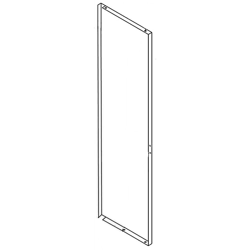 Part #w10872713, Refrigerator Door Skin (Stainless) / 65.00 x 32.00 x 8.00