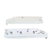 Whirlpool Refrigerator Pantry Drawer End Cap Set (replaces 12656010, 12656019, 12656104, 12656106, 2206764w, 2301455w, W10845508, W10845509, W10870281, Wp12656022, Wp12656023) W10874836