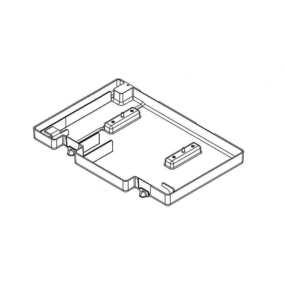 Part #w10877573, Refrigerator Evaporator Tray / 15.00 x 10.25 x 1.50
