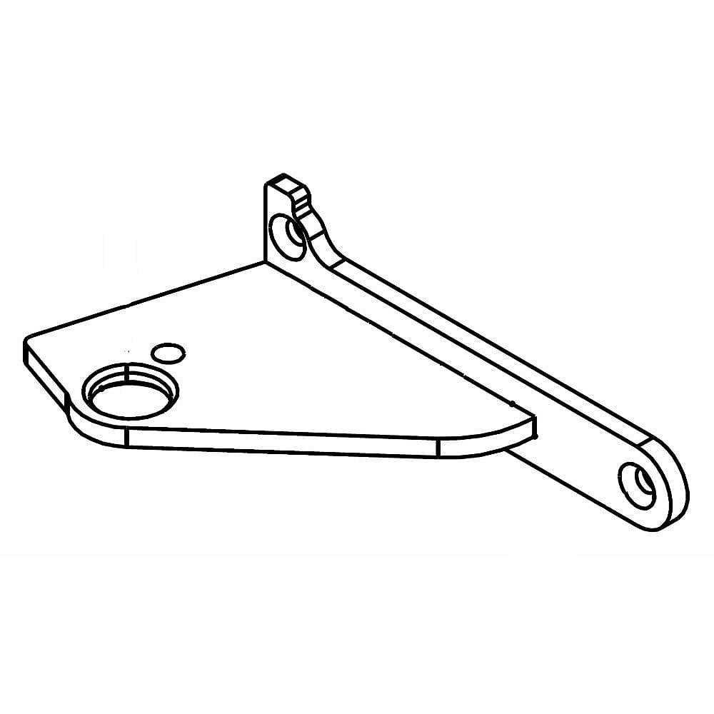 Photo of GE Part #w10878115, Refrigerator Door Hin | 4.50 x 1.75 x 2.50 from Repair Parts Direct