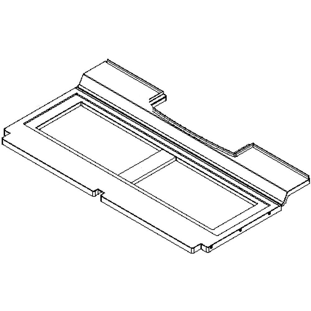 Whirlpool Part #w10878157, Refrigerator Frame Cover | 30.50 x 16.75 x 2.00