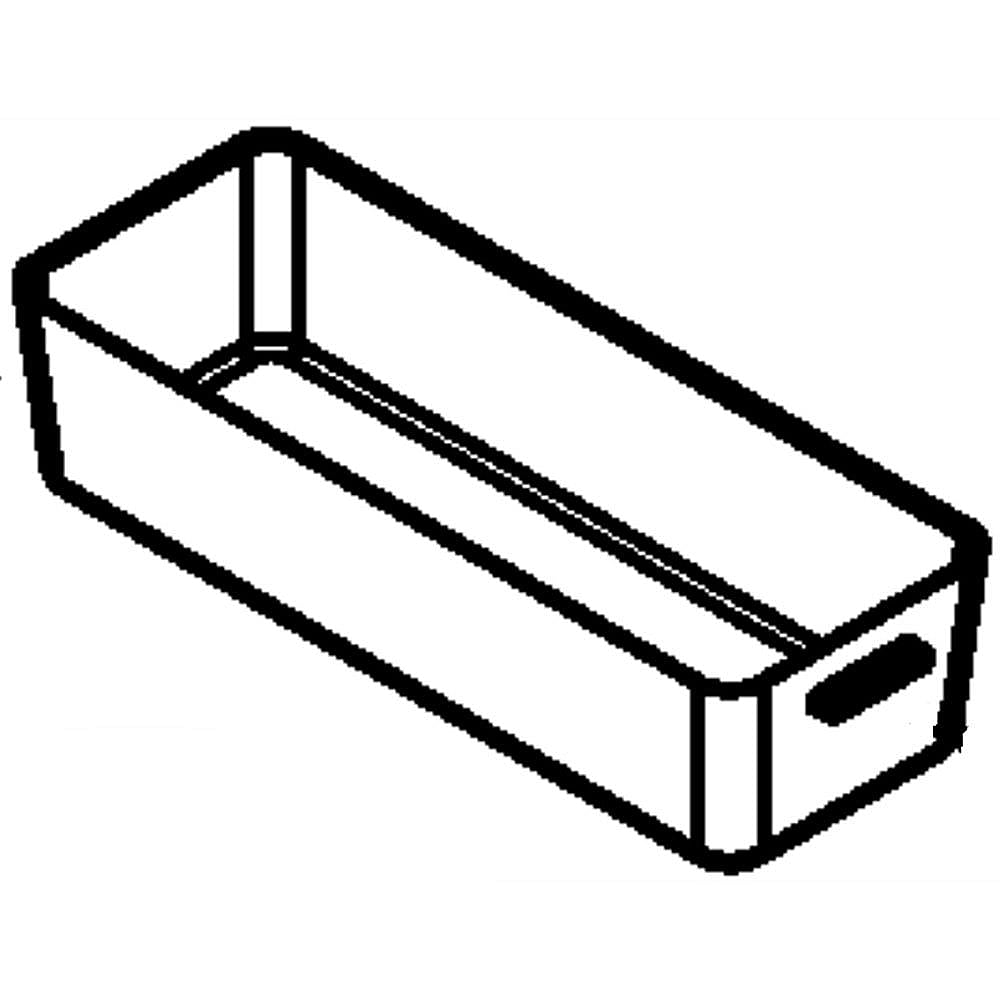 Part #w10878452, Refrigerator Divider / 18.00 x 6.25 x 4.00