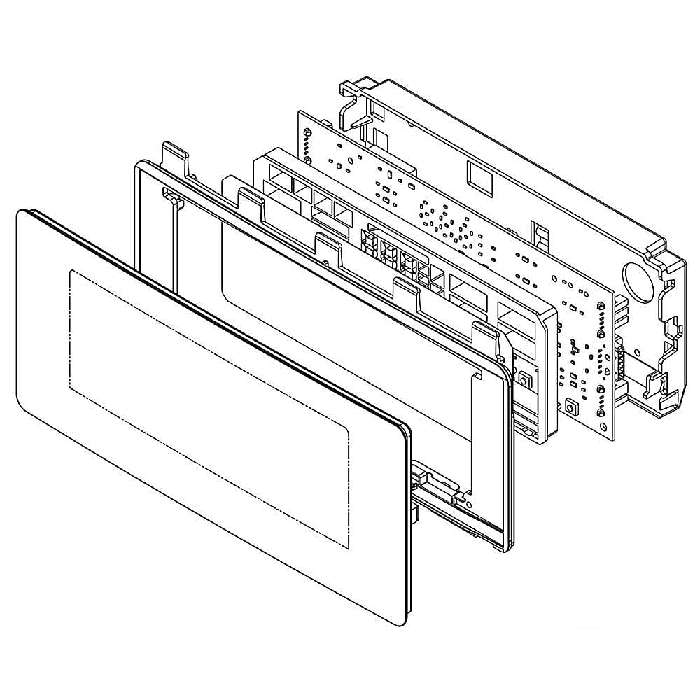 Photo of GE Part #w10878991, Refrigerator Dispenser User Interface Control | 0.01 x 0.01 x 0.01 from Repair Parts Direct