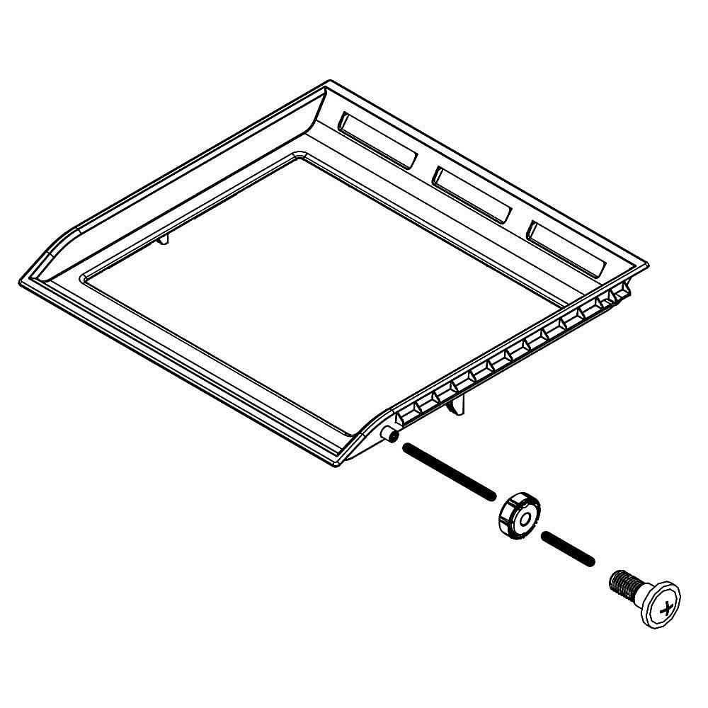 Part #w10884803, Freezer Bin | 32.25 x 25.25 x 2.25