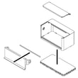 Refrigerator Door Bin Assembly for KitchenAid KRFC704FBS01 - Part W10887802