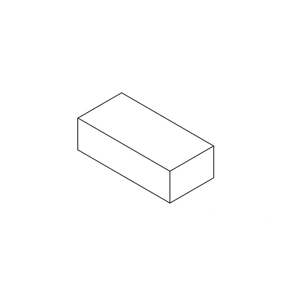 Part #w10888235, Refrigerator Foam Gasket / 1.75 x 0.50 x 0.50