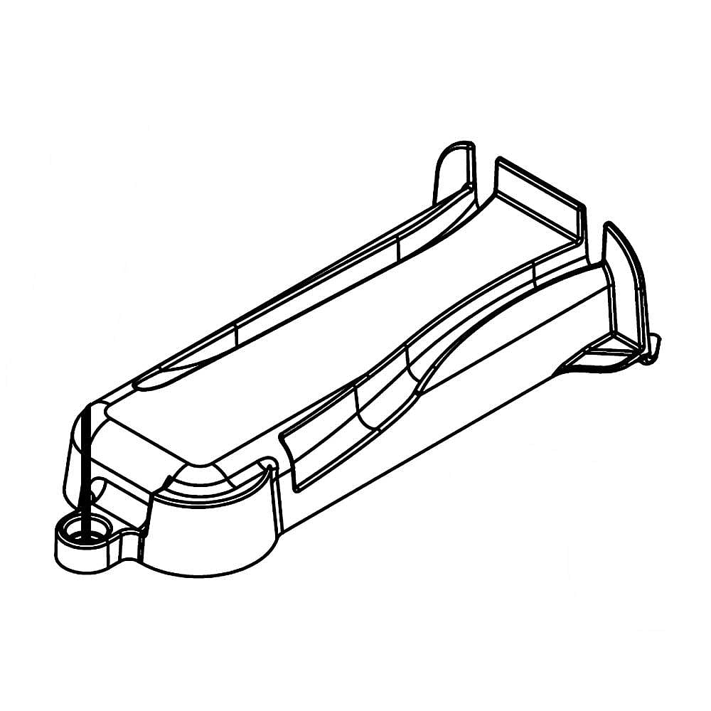 Whirlpool Part #w10889087, Refrigerator Cover | 8.50 x 3.50 x 2.00
