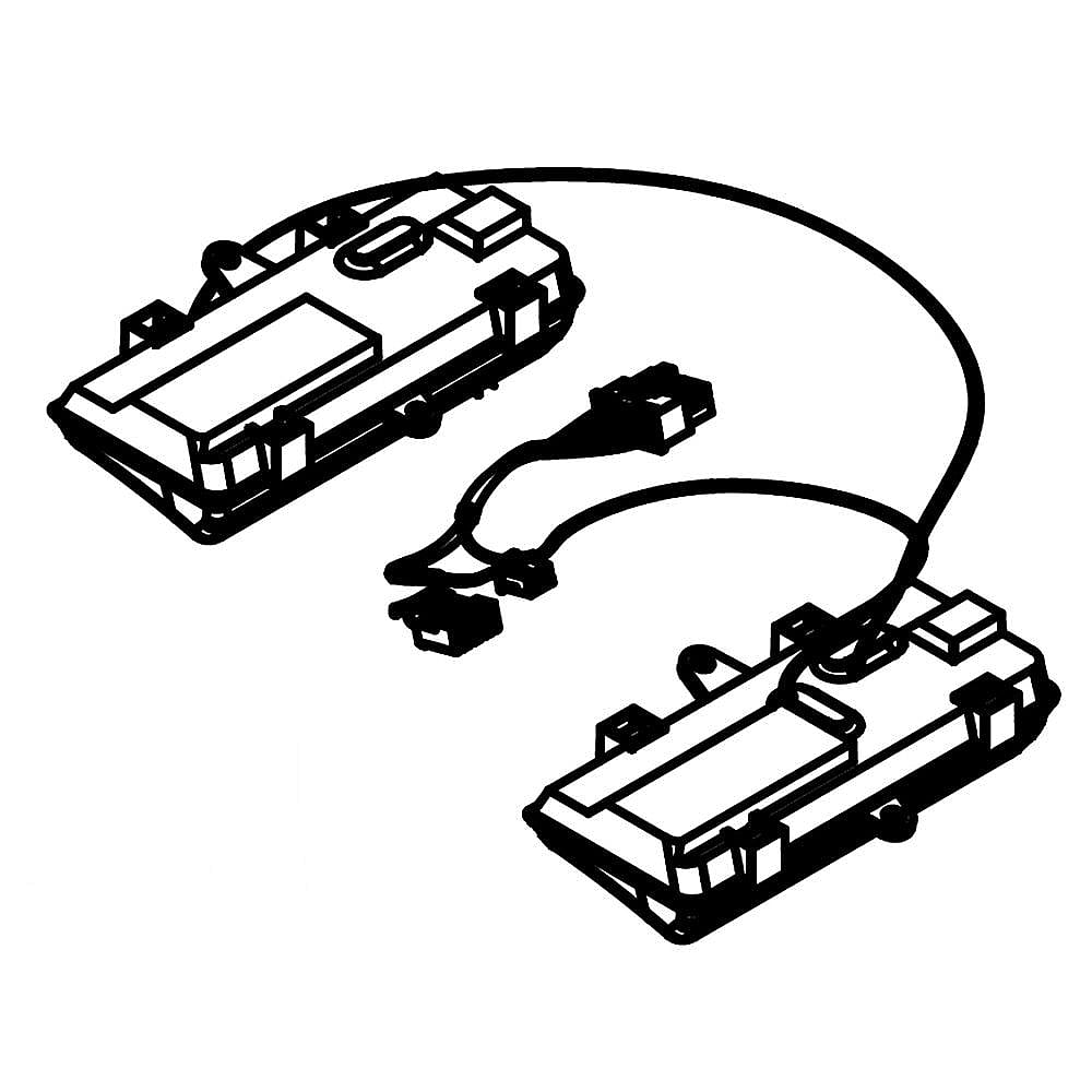 GE Part #w10889448, Refrigerator Led Light | 5.50 x 5.25 x 8.50
