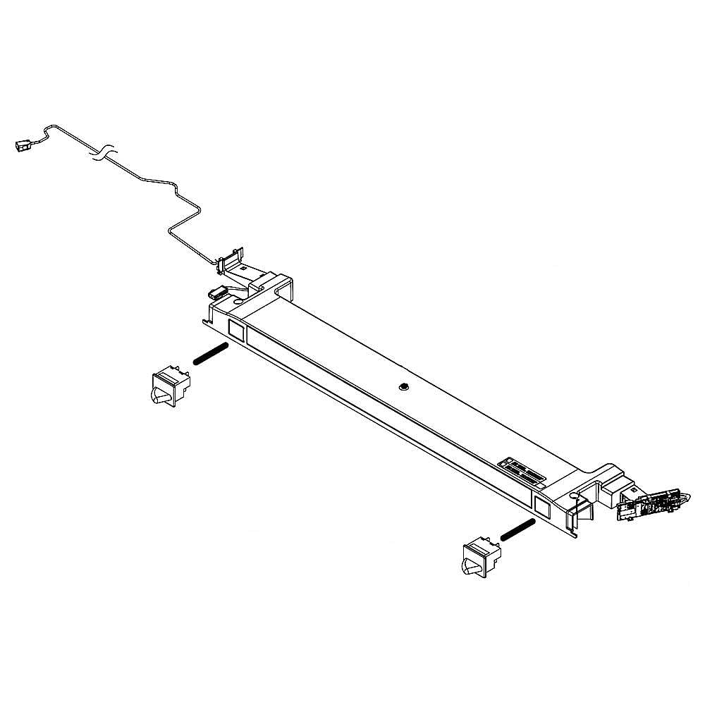 Photo of GE Part #w10889837, Refrigerator Electronic Control | 35.75 x 6.50 x 3.25 from Repair Parts Direct