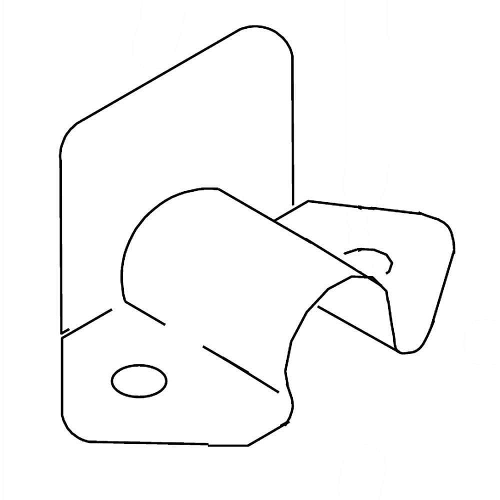 Part #w10891600, Ikea Refrigerator Bearing Body / 1.00 x 1.50 x 0.75
