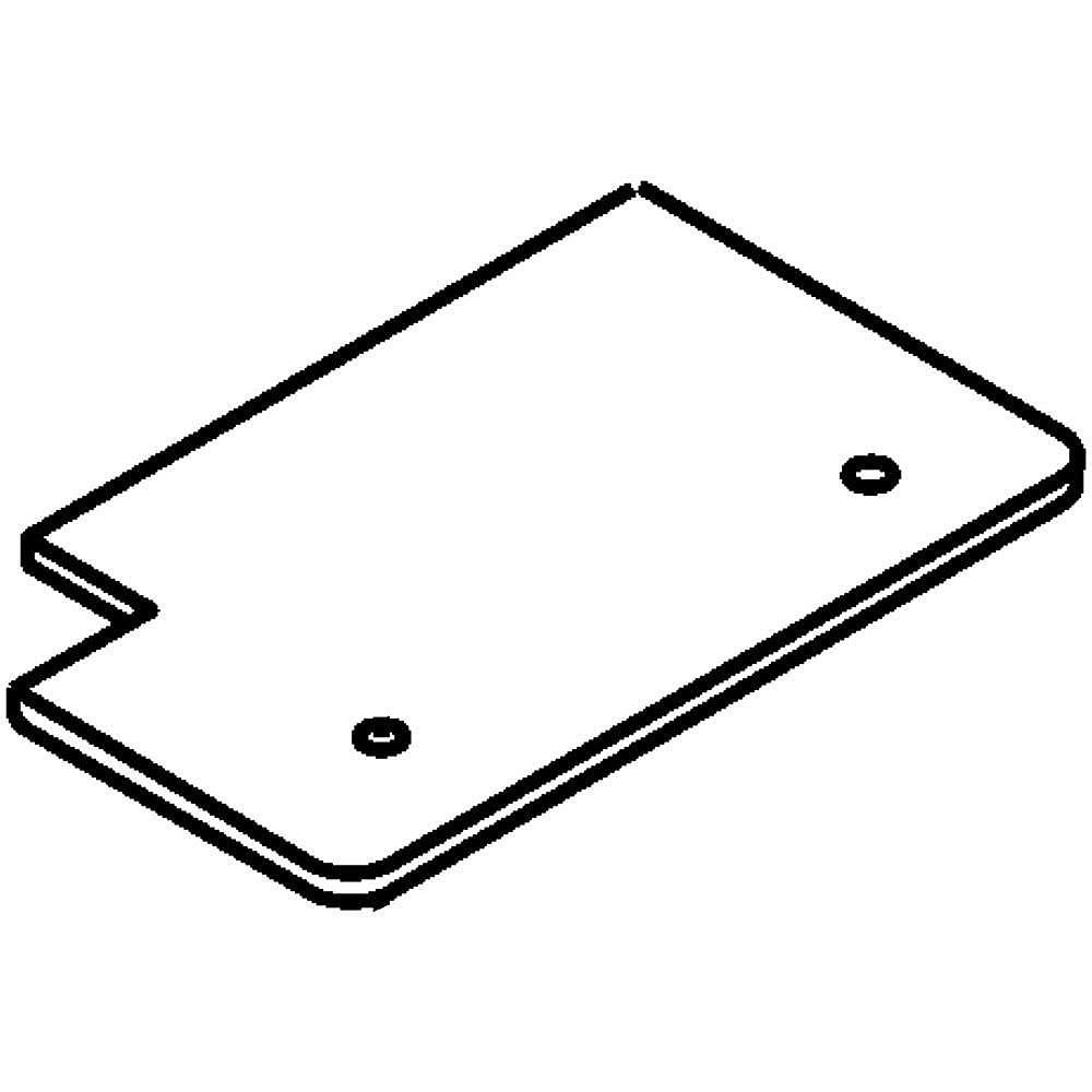 Part #w10897560, Cover Assy-U / 27.12 x 25.50 x 0.01