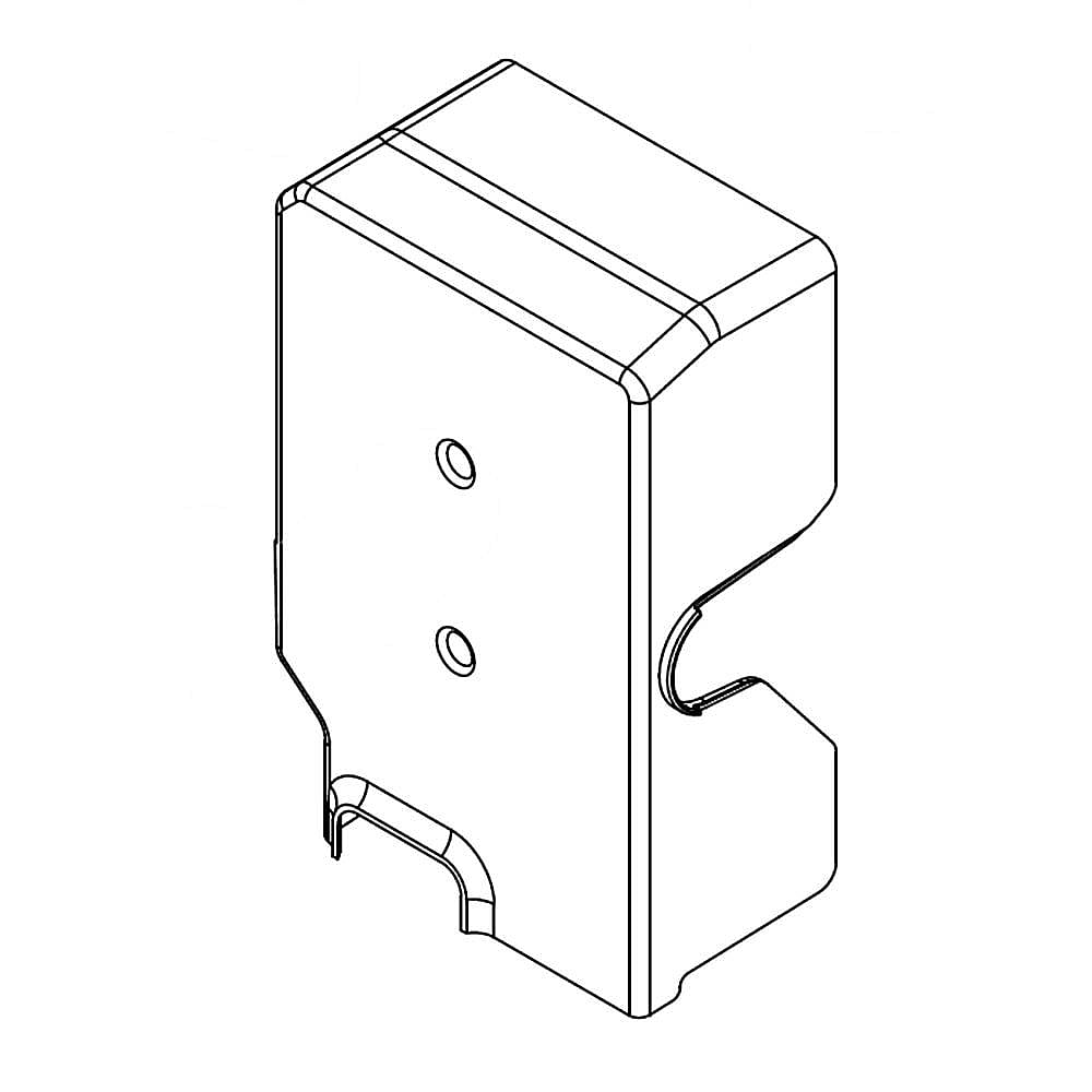 KitchenAid Part #w10900010, Water Cover | 13.00 x 8.20 x 4.00