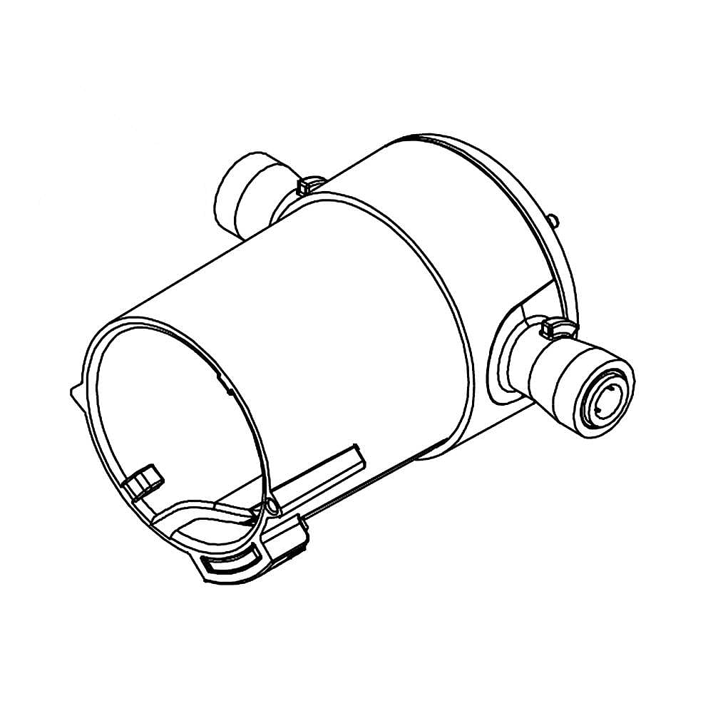 Part #w10906054, Refrigerator Water Filter Housing / 19.25 x 5.25 x 5.75