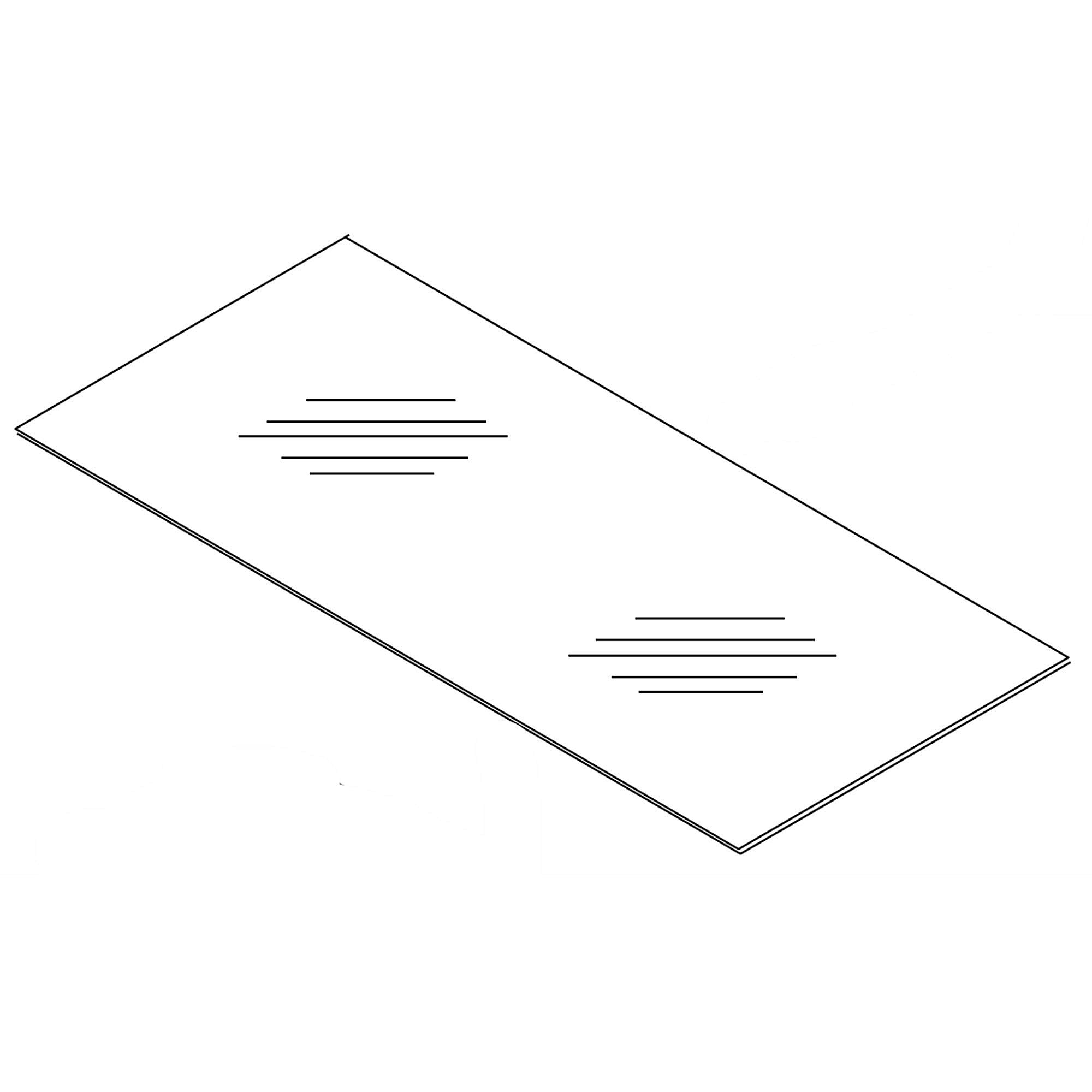 Part #w10906771, Glass Shelf | 31.50 x 19.00 x 2.25
