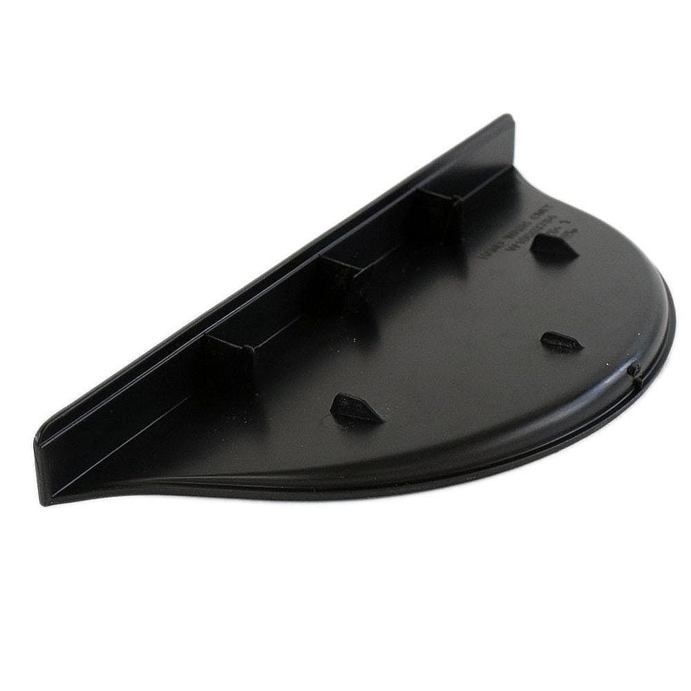 Part #w10909034, Refrigerator Dispenser Drip Tray (Black) (Replaces W10654552) / 8.55 x 3.75 x 0.75