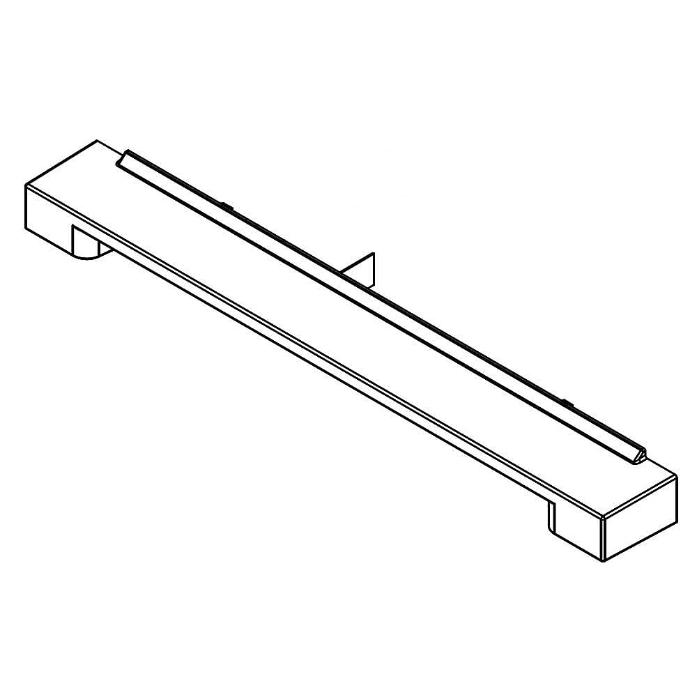 Part #w10911309, Refrigerator Toe Grille | 8.50 x 3.75 x 40.50