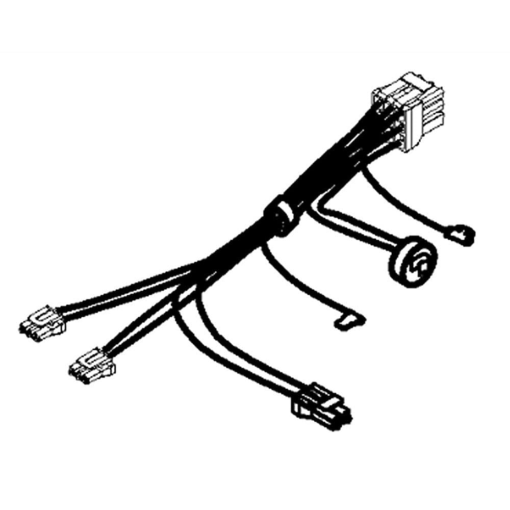 Part #w11545823, Refrigerator Evaporator Fan Motor Wire Harness And Thermal Fuse Assembly (Replaces W11342162, W11405276) / 15.25 x 5.50 x 5.50