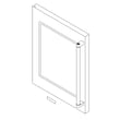 Beverage Cooler Left-hinged Door Assembly for KitchenAid KUBL304EBS00 - Part W10913038