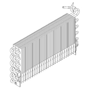 Refrigerator Evaporator W10915406