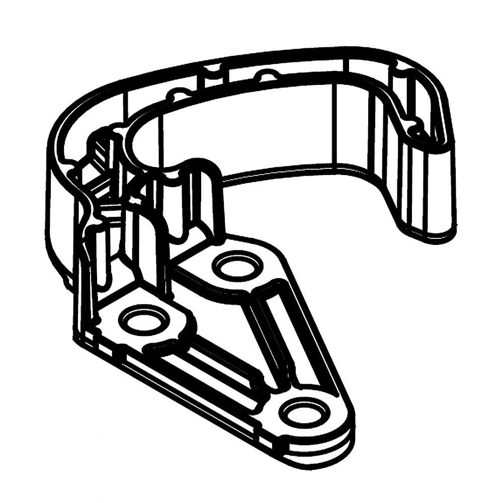 Photo of GE Part #w10918170, Refrigerator Closer | 2.50 x 2.00 x 0.50 from Repair Parts Direct