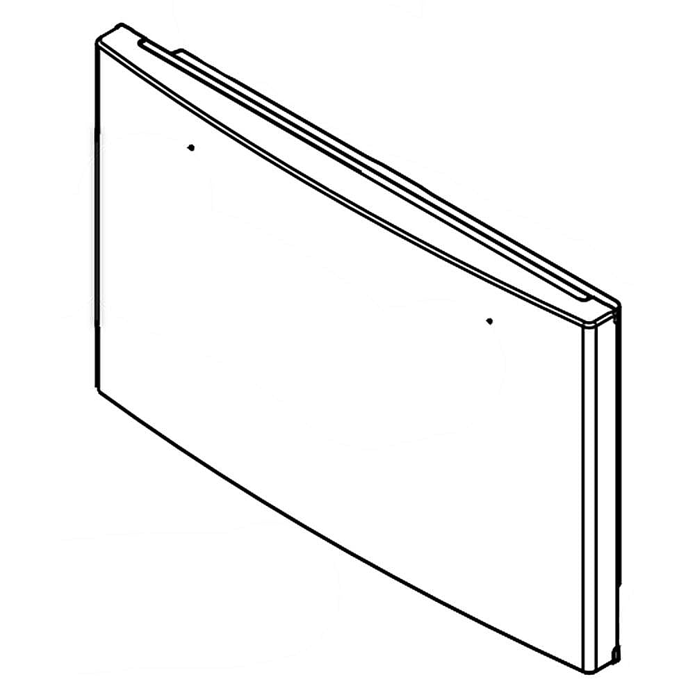 Photo of GE Part #w10919622, Refrigerator Freezer Door Assembly (Stainless) | 36.25 x 31.25 x 6.50 from Repair Parts Direct