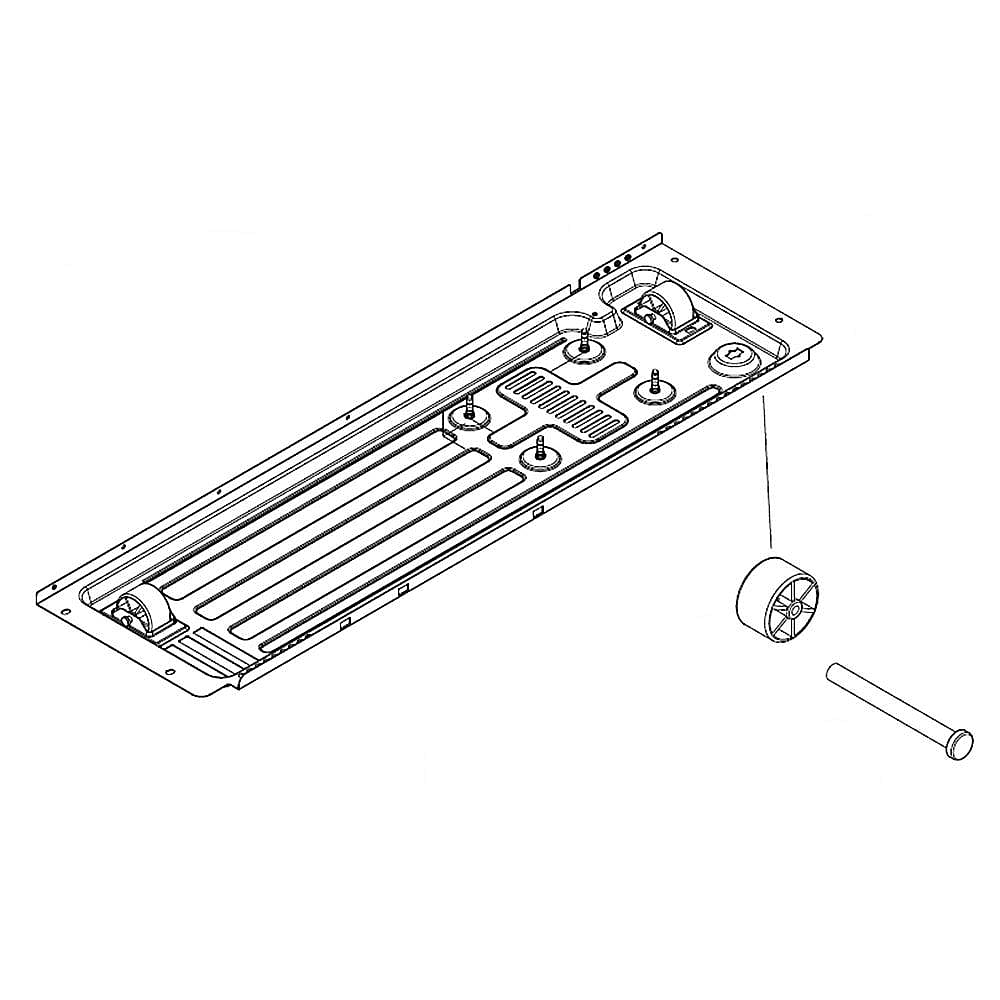 Part #w11027541, Plate, Compressor Base / 36.00 x 10.00 x 3.00